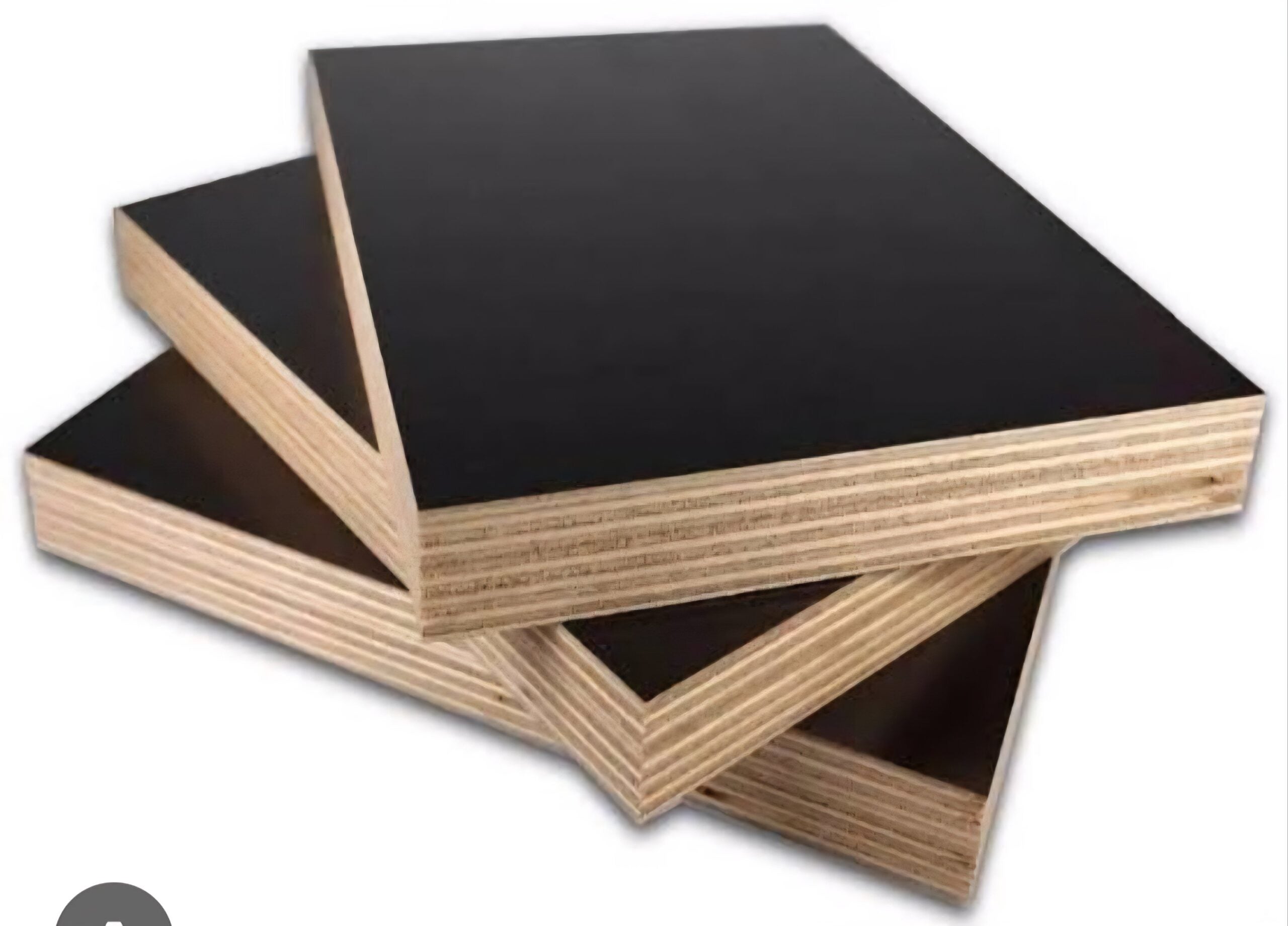 Matt Black laminate veneer  21 mm Plywood
