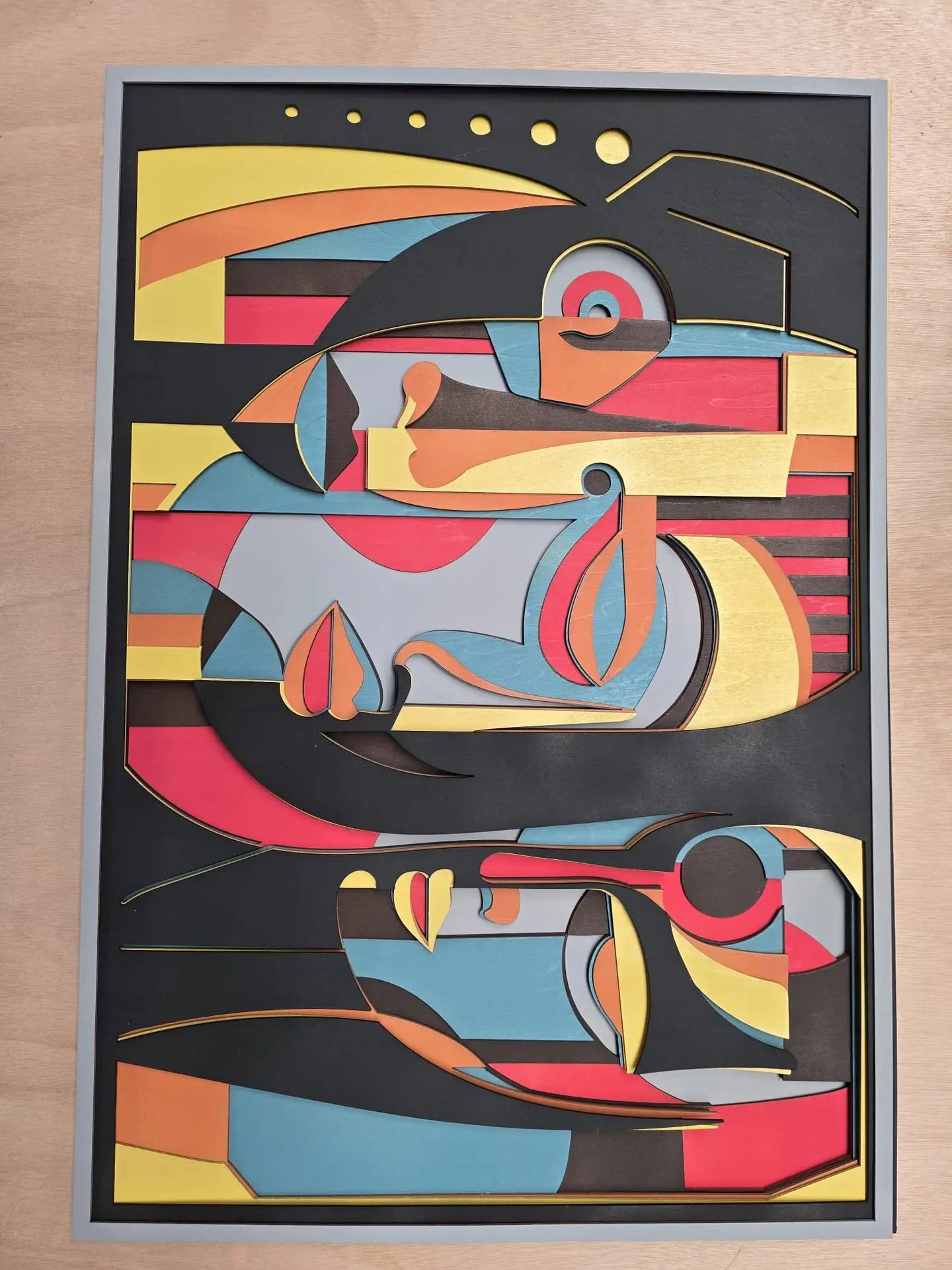 Multilayered art
