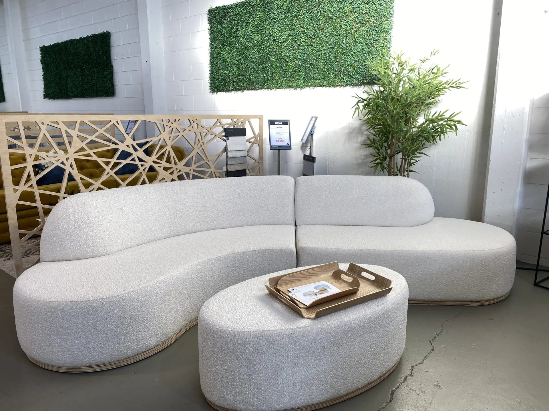 Moon Modular Sofa with Ottoman